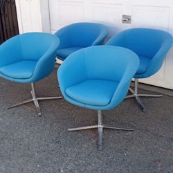 SWIVEL CHAIRS.   85.00 FOR ALL. 