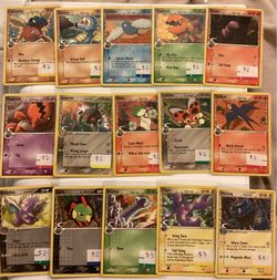 15 Vintage Pokémon Delta Species Cards Near Mint