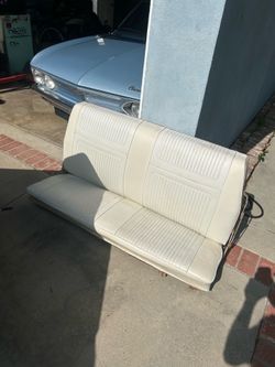 1965 Chevrolet Corvair rear seat