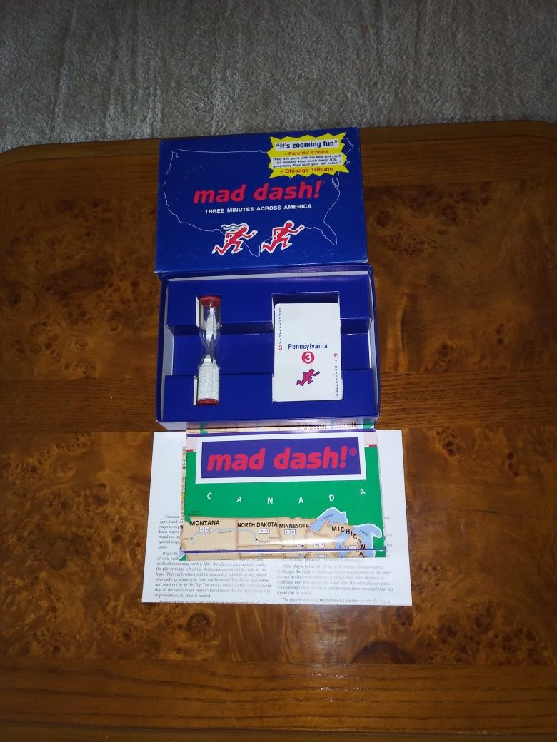 Board Game Mad Dash