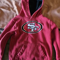 Kids 49ers Hoodie Size 5 6 4T