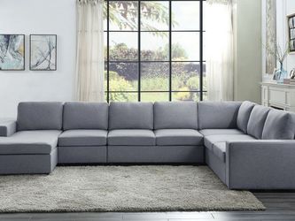 Closeout! Brand new modular super comfy sectional set