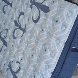 Queen Stearns & Foster(Estate Firm Euro Pillow Top)