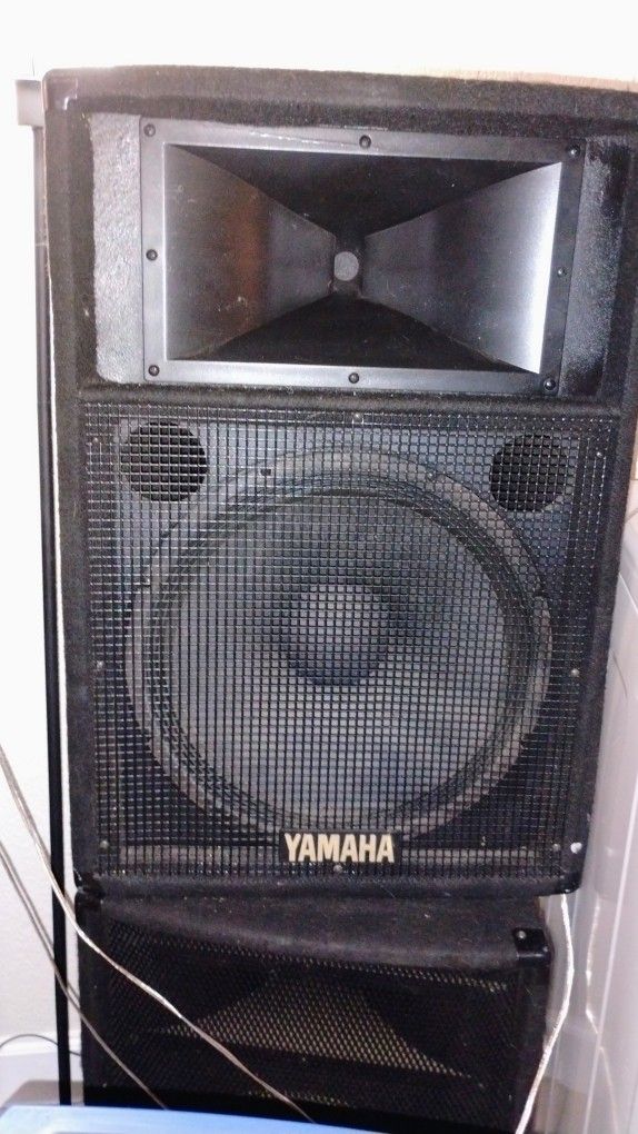 Yahama S115IV & 2 Peavy TLS 2X Speakers