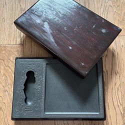 Large Chinese Calligraphy Inkstone - Like New