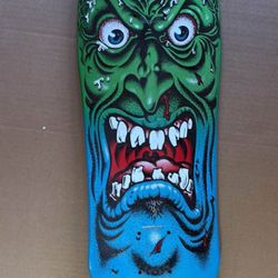 SANTA CRUZ ROB ROSKOPP FACE 9.5'' SKATEBOARD DECK 2012 