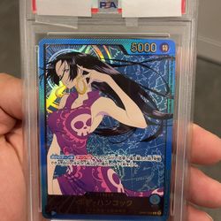 PSA 10 Boa Hancock OP07-038 SP Leader (Japanese)
