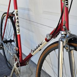 Vintage Basso Italian Road Bike..65cm