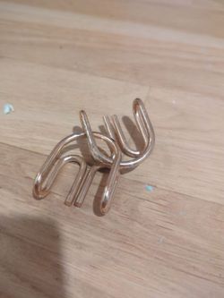 Metal Wire Brain Teaser Puzzle