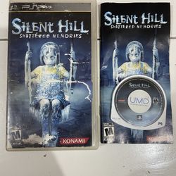 Silent Hill: Shattered Memories PSP - CIB Tested And Working