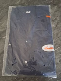 Navy XL Astros Button Down Shirt