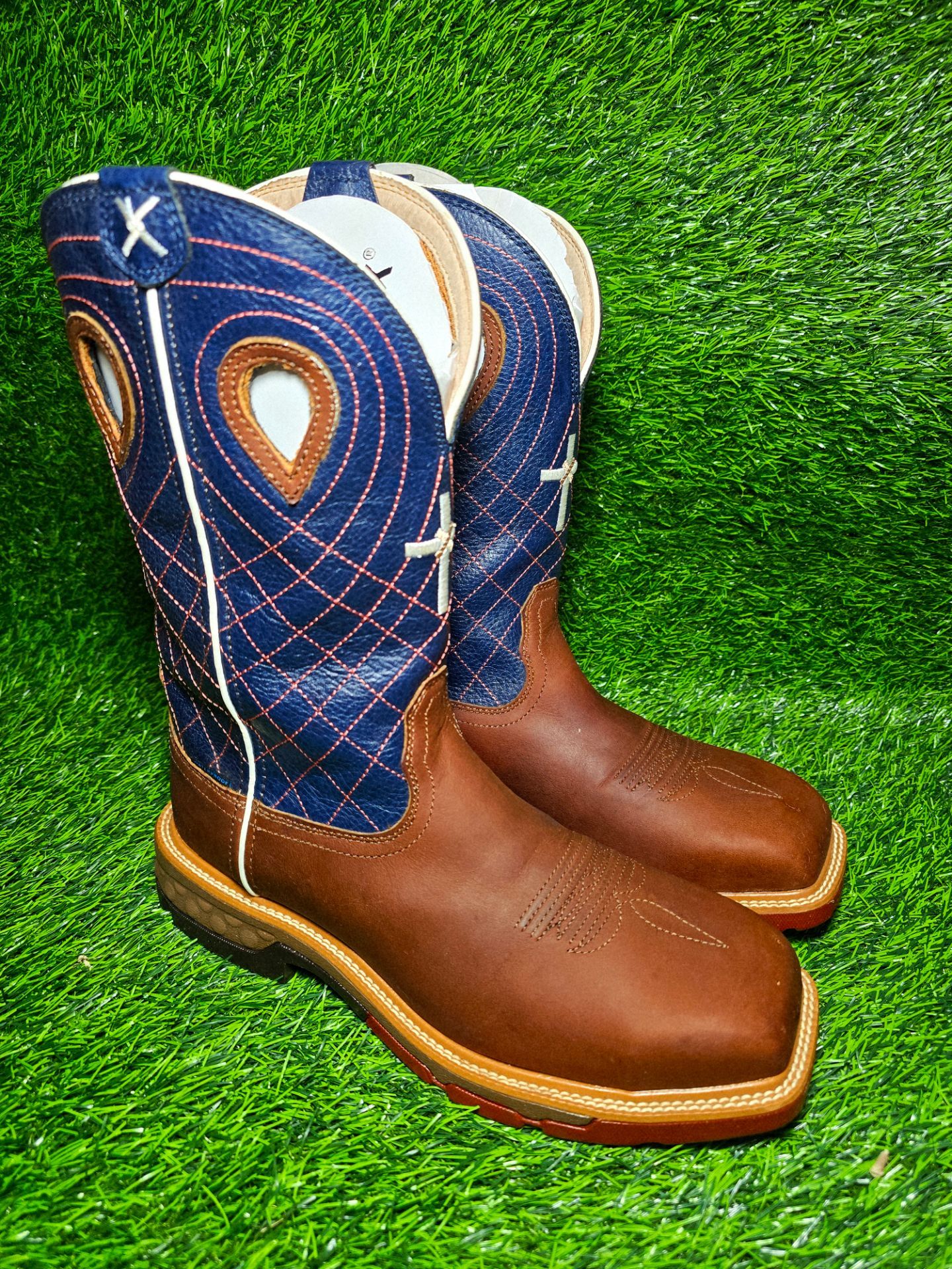 TWISTED X MEN'S WATERPROOF COMPOSITE TOE WORK BOOT 9.5D