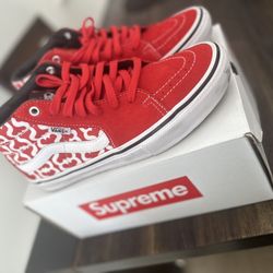 Supreme Vans Size 8.5m 