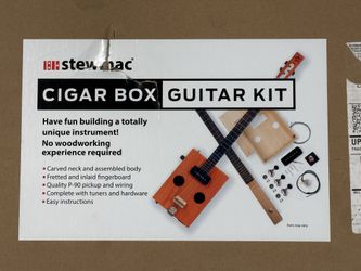 Stewmac Cigar Box Guitar Kit (unassembled)