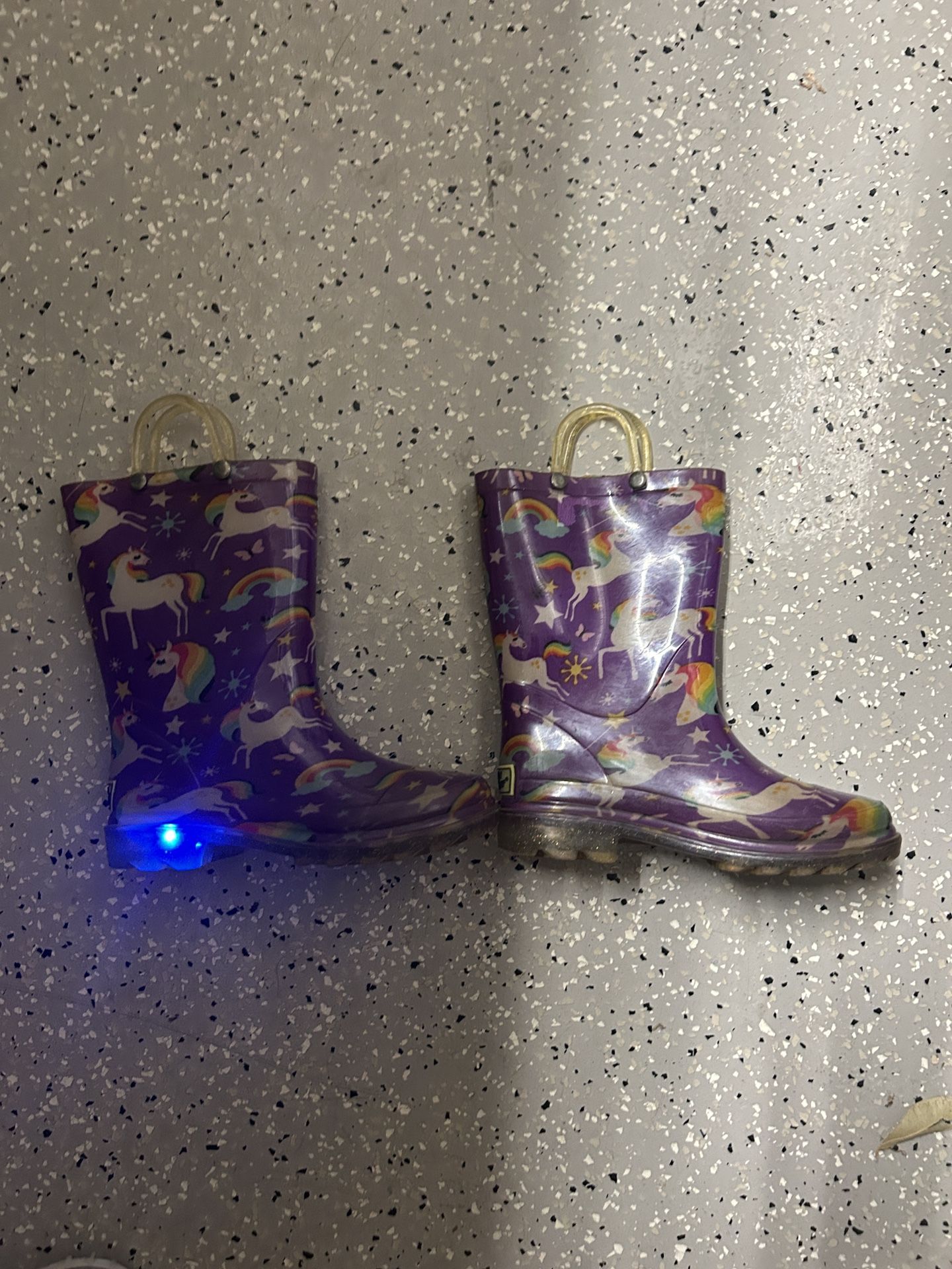 Rain Boots Light Up -Boots-mini Melissa-cow Boy Boots-girl's Shoes