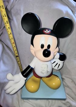 DISNEY MICKEY MOUSE BIG 20" TALL FIGURE STATUE--PRICE IS FIRM