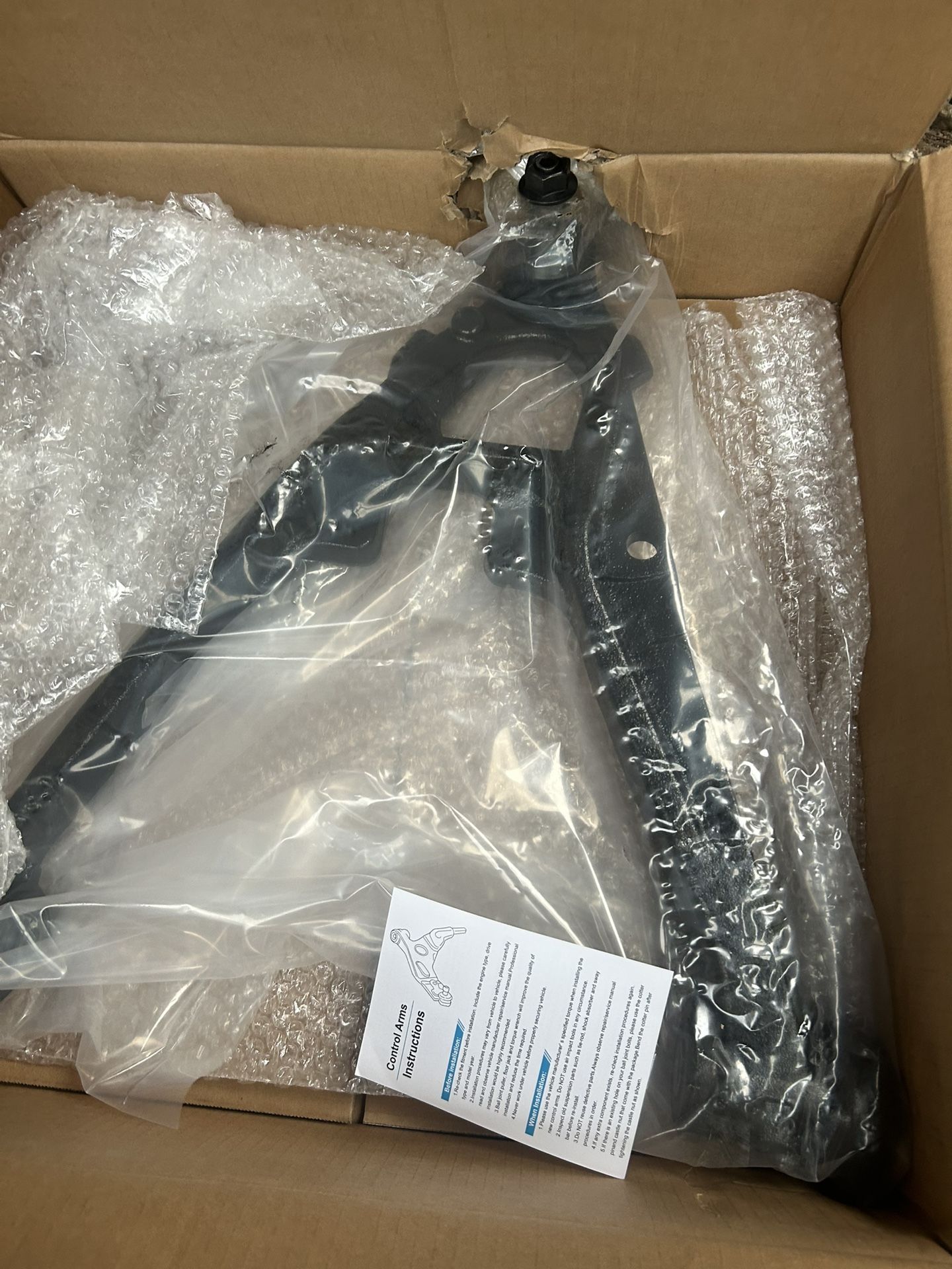 New Control Arm