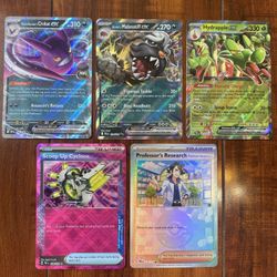 Pokemon Destined Rivals & Prismatic Evolutions 5 Card Holo Rare Lot NM/M