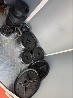 Olympic 2 inch gym plates