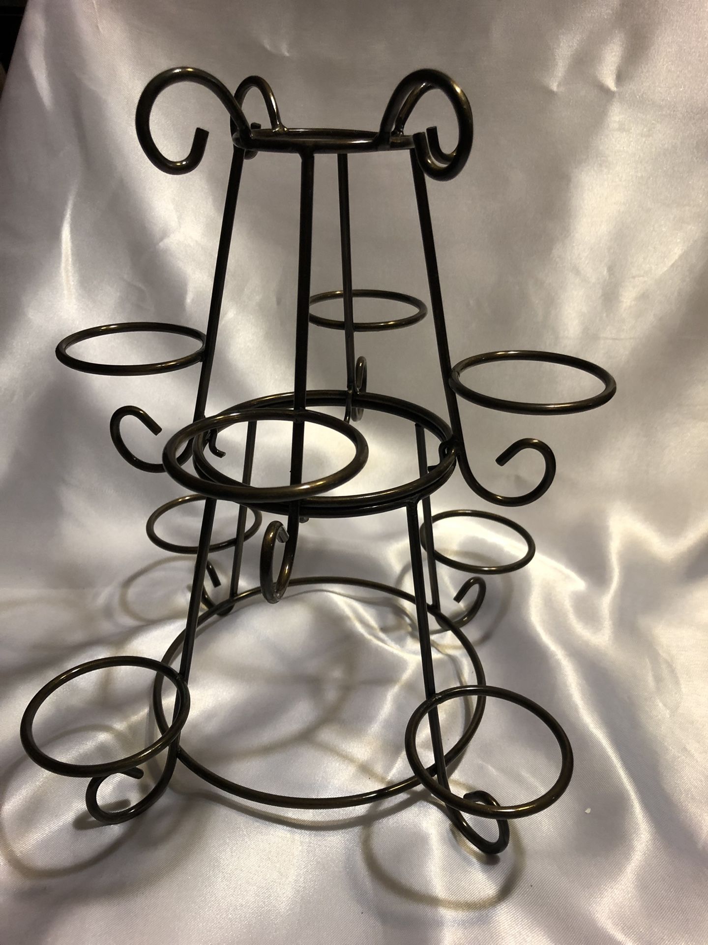 Princess house item #059 Fantasia two piece centerpiece holds 8 candles