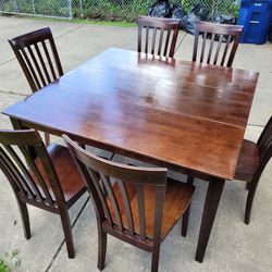 6  Chair Dinning Table Set