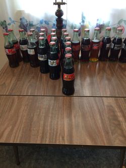 1990 Coca Cola bottles