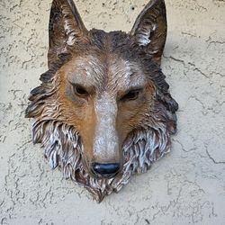 Wolves hanging face For sale