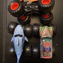 Monster Truck LOT OF 3! Nice 