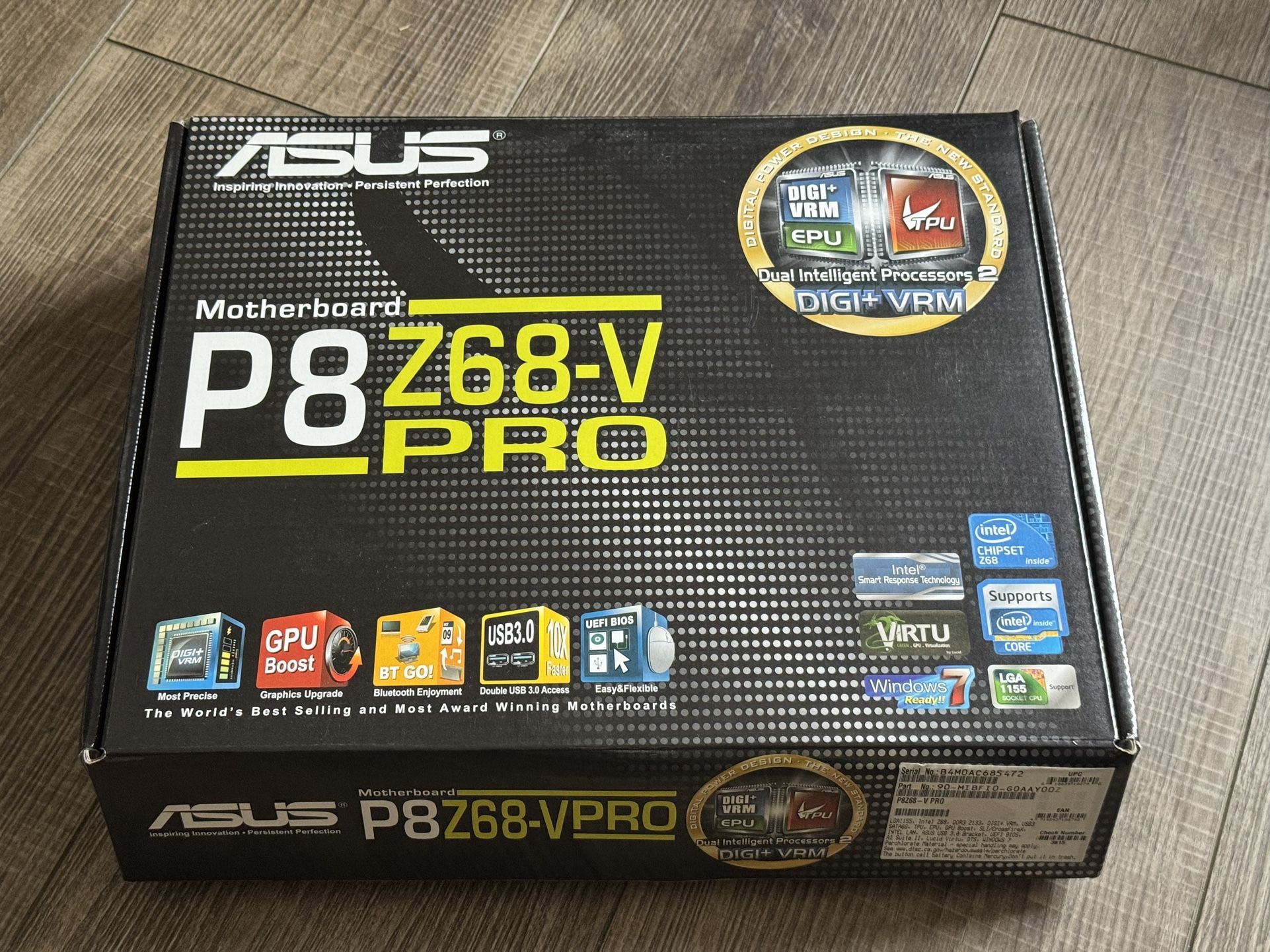 π§© Asus P8Z68-V Pro Motherboard β For Parts or Repair π§©