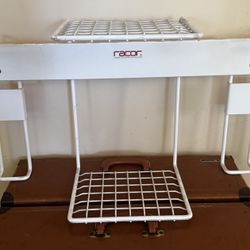 Racor Wall Mount Storage Rack – 27” Metal Garage/Utility Organizer