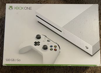 SEALED BOX New Microsoft Xbox One S Console, 500GB/500 GO 4K Ultra HD
