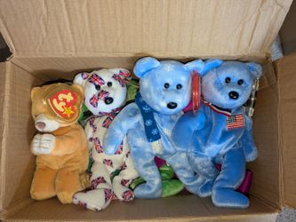 15+ Ty Beanie Baby Lot Bears