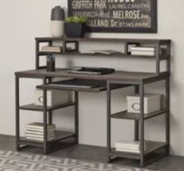 Wood and metal Desk