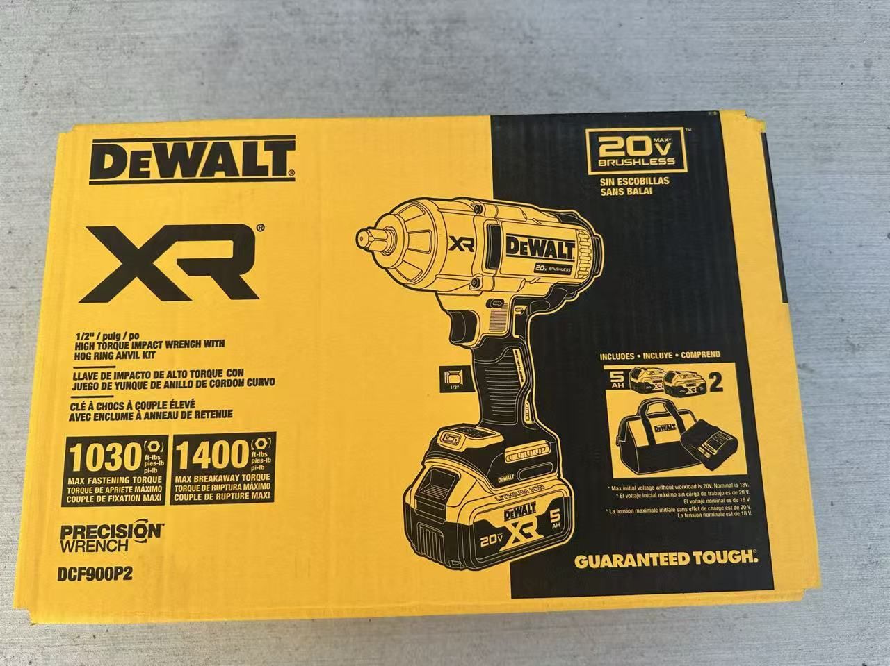 Dewalt Cordless 1/2 in. Impact Wrench 