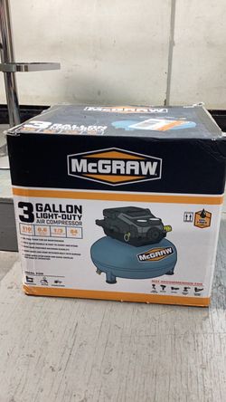 McGraw 3 Gallon Light-Duty Air Compressor