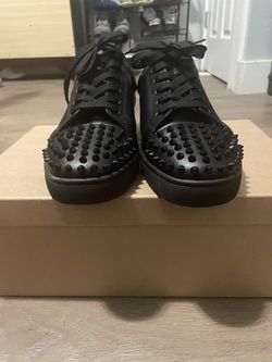 Christian Louboutin Spiked Low-Top Sneakers