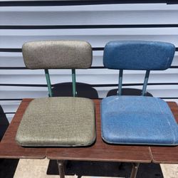 Vintage Stadium Chairs.