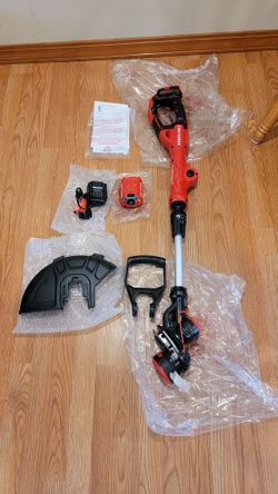 New, 13” Cordless String Trimmer Edger Craftsman V20 2.0Ah Battery & Charger