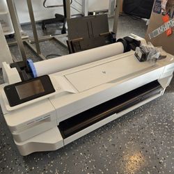 HP T100 24" Wide Format Printer Plotter