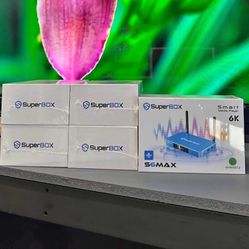 SUPERBOX S6 MAX SERIES BRAND NEW - FULLY LOADED - 1 YEAR WARRANTY ‼️