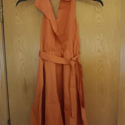 Juniors Size 10/11, Shein Orange Dress 
