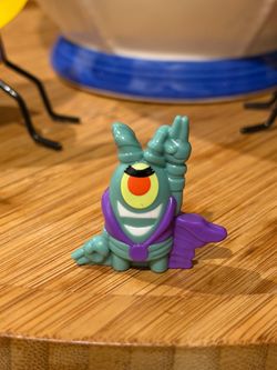 SpongeBob Little Bites Sorpresa Plankton Cosplay Figure