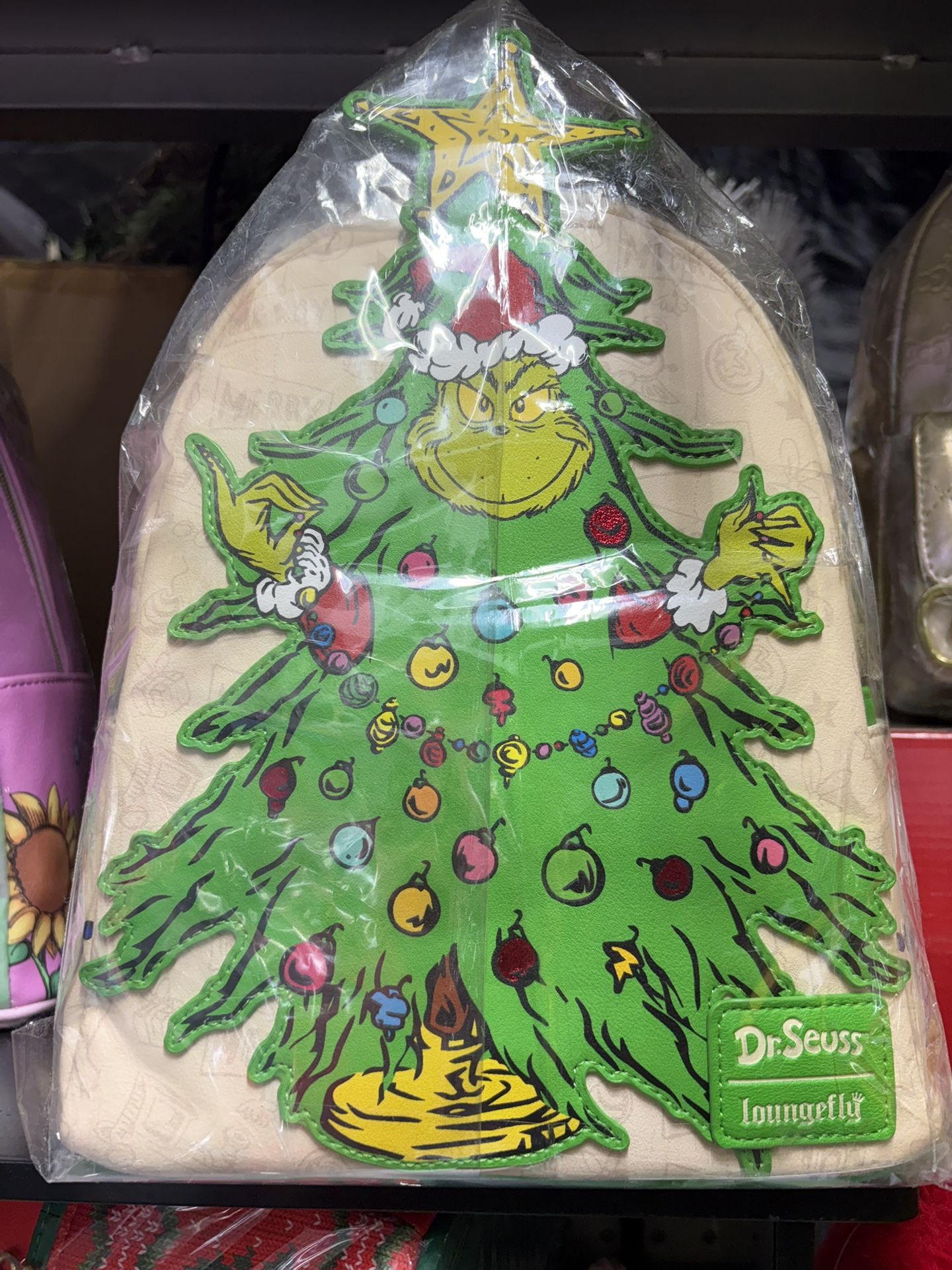Grinch 2025 Loungefly Backpack - NWT $50