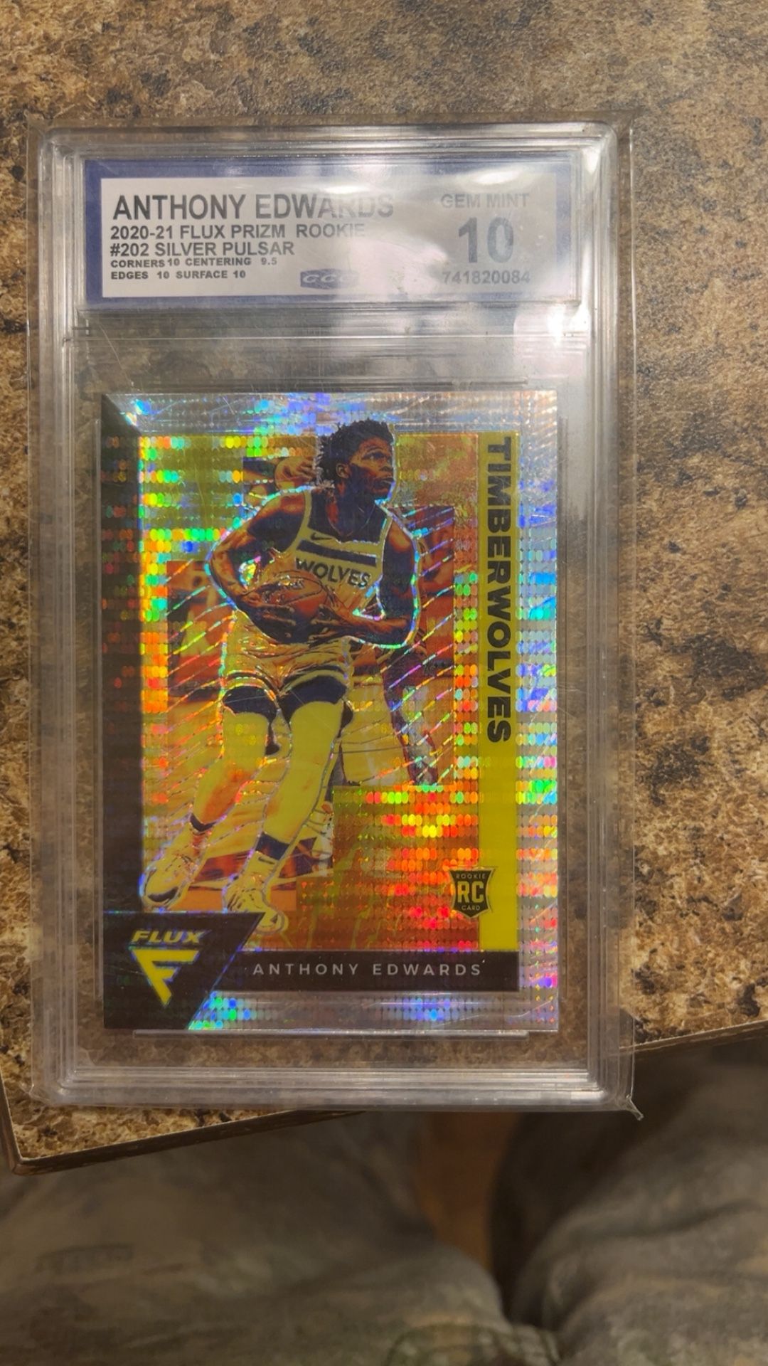 Anthony Edward’s Rookie Card