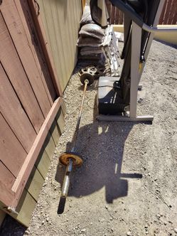 Bar with weight