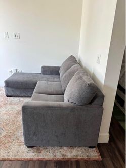 Grey Sectional Sofa Couch