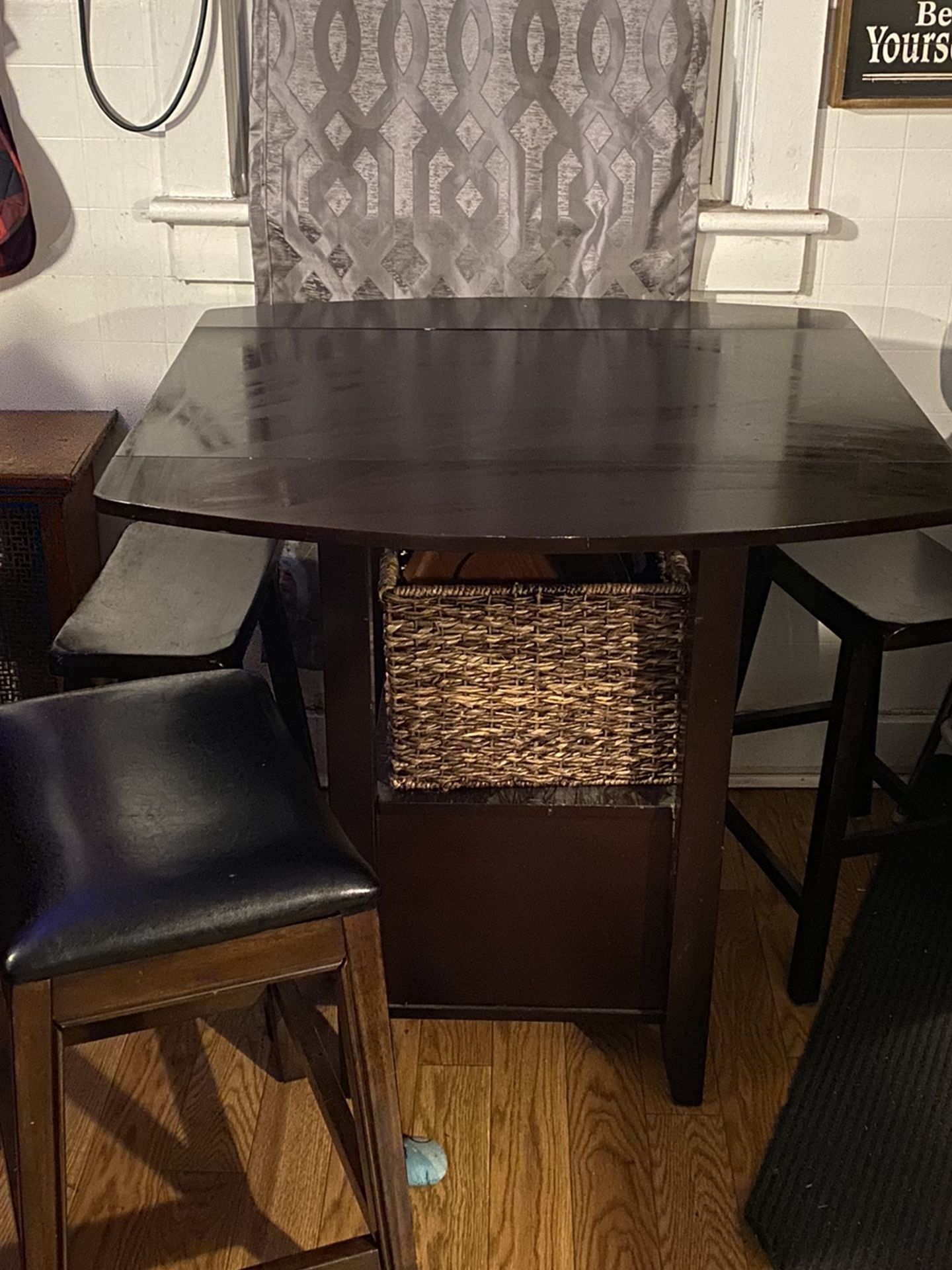Nice Pub Table With Storage