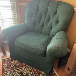 Green Accent Chair
