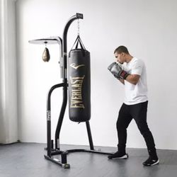 Everlast Powercore Dual Bag and Stand **LIKE NEW**