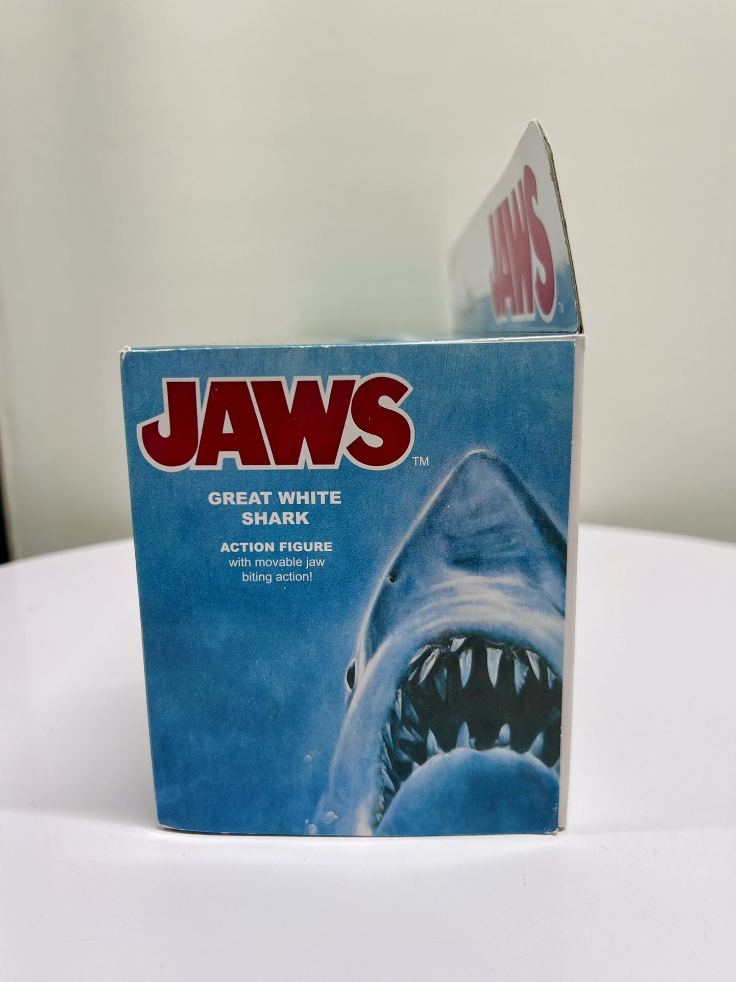 2015 Jaws Con Exclusive Funko ReAction Bloody Great White Shark & Quint Final Battle NEW display picture 1